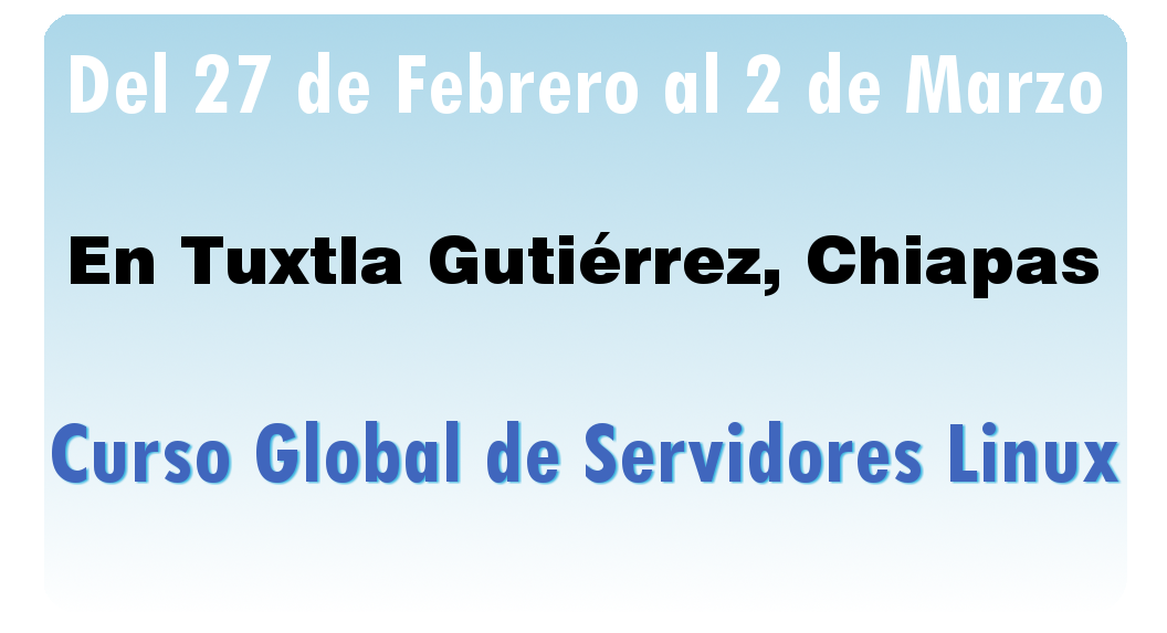 Curso Global de Servidores Linux